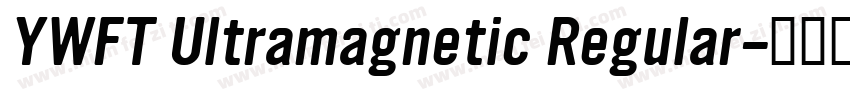 YWFT Ultramagnetic Regular字体转换